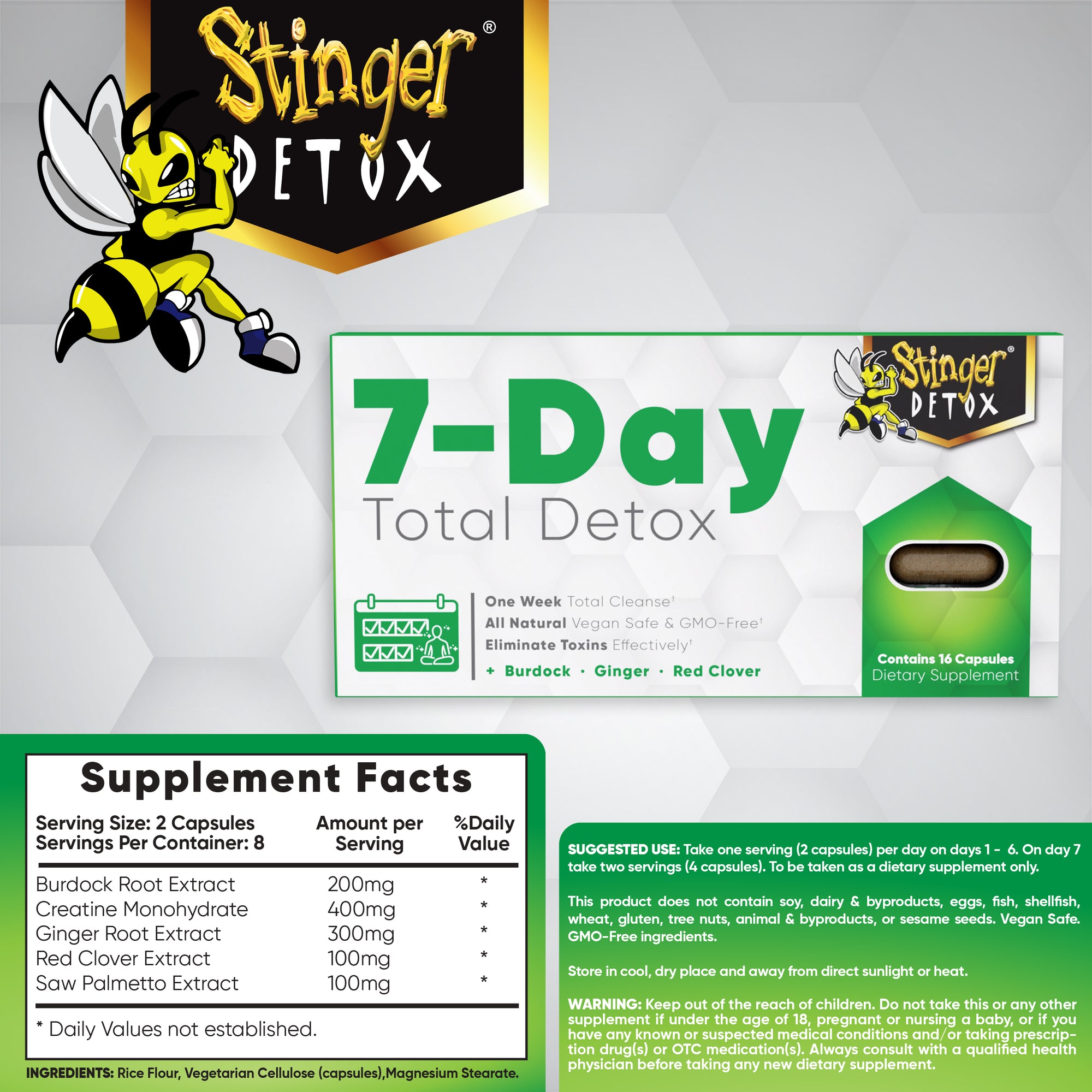 7-Day Total Detox Permanent Cleanser