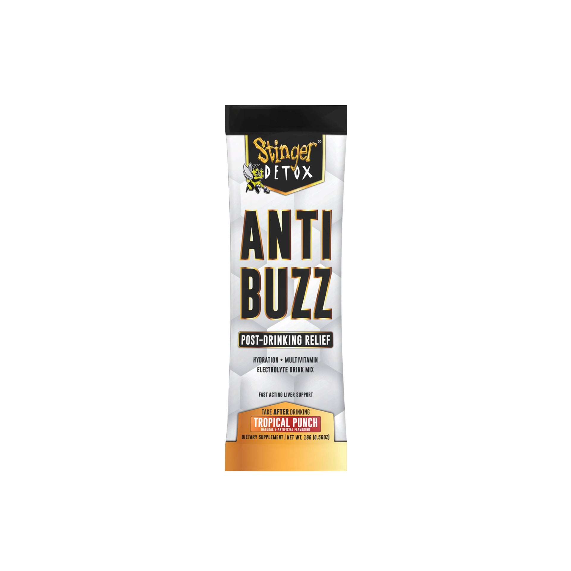 Anti-Buzz Drink Mix | Post-Celebration Relief, Hydration & Multivitamin | 6-Pack