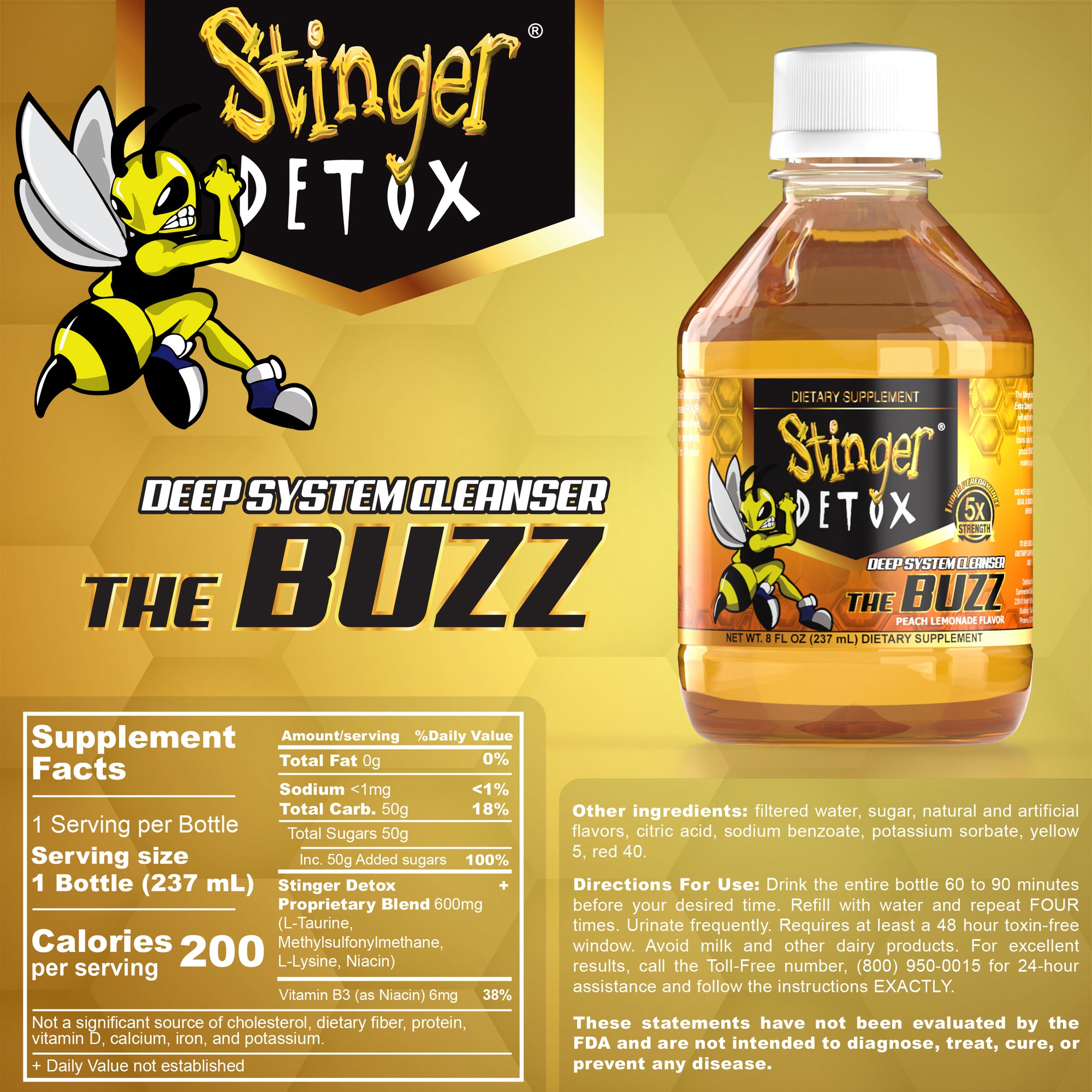 The Buzz 5X Deep System Cleanser