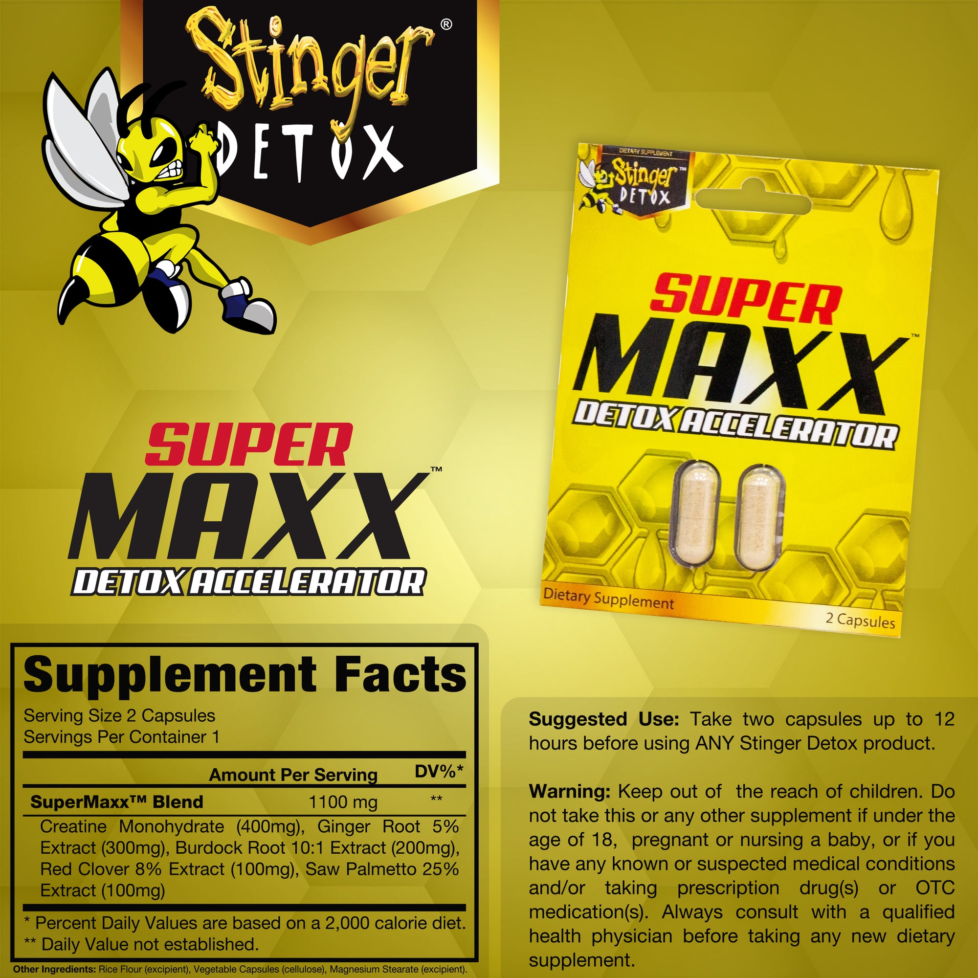 Supermaxx Detox Accelerator | Blister Pack